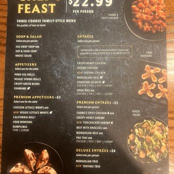P.F. Chang's - Menu - Asian Fusion Near Me - Cerritos, California