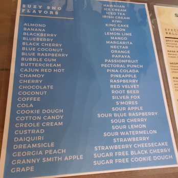 Suzy Sno - Shaved Snow Near Me - Richmond, Virginia