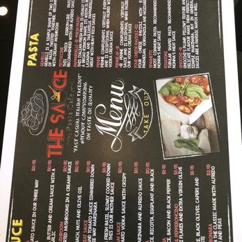 The Sauce Pasta Cafe - Menu - Italian Near Me - Vancouver, British Columbia The Sauce Pasta Cafe - Menu - Italian Near Me - Vancouver, British Columbia
