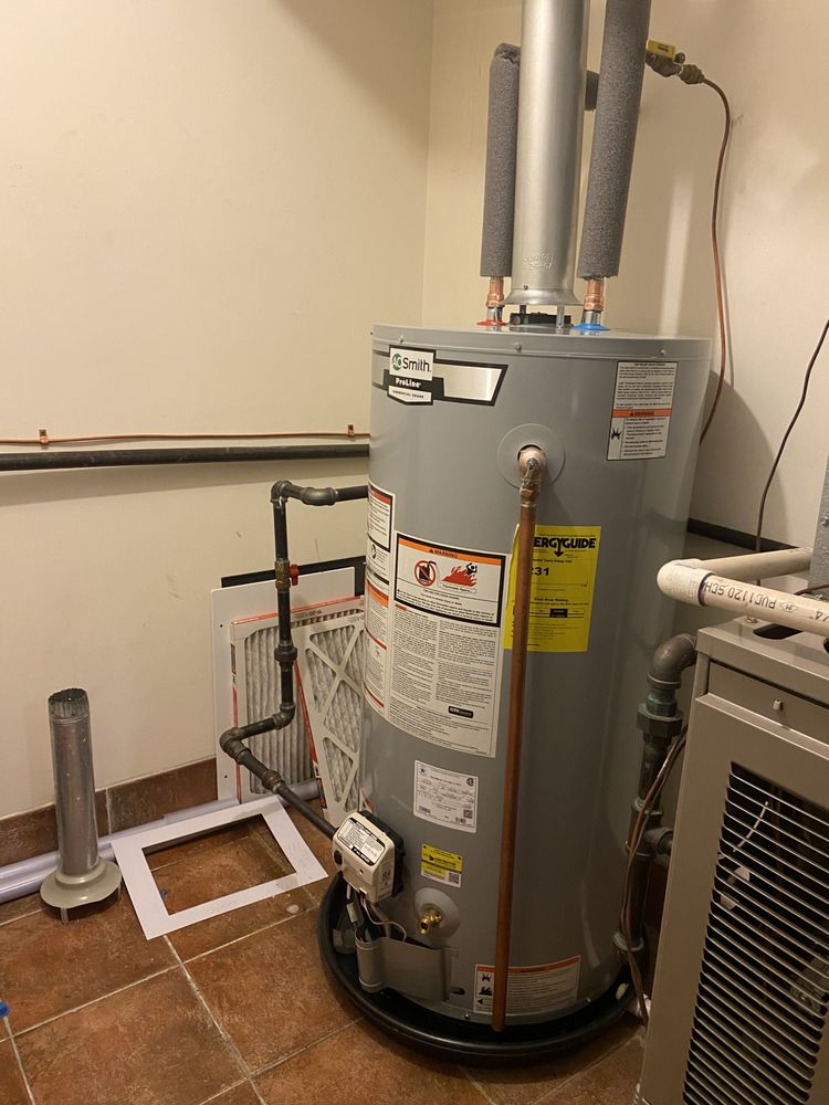 Slide of AAA plumbing and heating