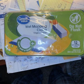 Walmart - Needed floor cleaning my friend pointed these out and I,ve been glad! Thank you! - Department Stores Near Me - Panorama City, California