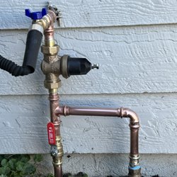 Main Water Shut Off Valve with Pressure Regulator