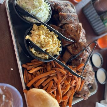 Johnson's Barbeque - Sampler platter - Barbeque Near Me - Plant City, Florida Johnson's Barbeque - Sampler platter - Barbeque Near Me - Plant City, Florida