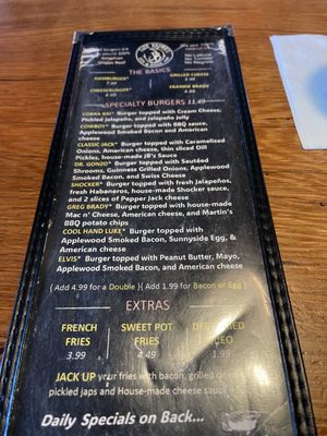 Menu photo 6 Jack Brown's Beer & Burger Joint - KDH Kill Devil Hills, NC Menu photo 6 Jack Brown's Beer & Burger Joint - KDH Kill Devil Hills, NC
