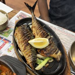 Grilled Mackerel 고등어구이