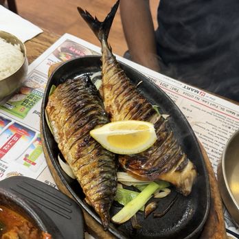 Sa Rit Gol - Grilled Mackerel 고등어구이 - Korean Near Me - Fort Lee, New Jersey