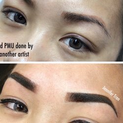 Brow.ality - Jennifer - LEFT SIDE Before and after