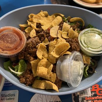 Cope's Knotty Pine Cafe - Taco Salad - Breakfast & Brunch Near Me - Bakersfield, California