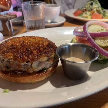 R+D Kitchen - Tuna burger (today's special) - New American Near Me - Yountville, California R+D Kitchen - Tuna burger (today's special) - New American Near Me - Yountville, California