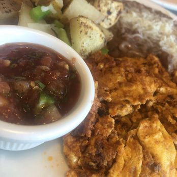 Blossom Trail Cafe - Chorizo & Eggs ... Delish! Yummy Pico! - Breakfast & Brunch Near Me - Sanger, California Blossom Trail Cafe - Chorizo & Eggs ... Delish! Yummy Pico! - Breakfast & Brunch Near Me - Sanger, California