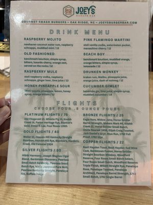 Menu photo 7 Joey’s Burger Bar Oak Ridge, NC Menu photo 7 Joey’s Burger Bar Oak Ridge, NC