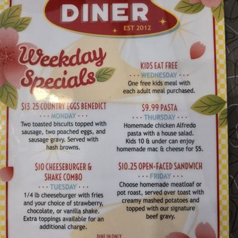 Ze's Diner - Weekday specials - American Near Me - Bloomington, Minnesota Ze's Diner - Weekday specials - American Near Me - Bloomington, Minnesota