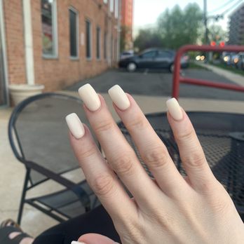 Bliss Nail Lounge - Weird yellow-white color that I wouldn't have chosen had I been given time to pick my own color - Nail Salons Near Me - Arlington, Virginia Bliss Nail Lounge - Weird yellow-white color that I wouldn't have chosen had I been given time to pick my own color - Nail Salons Near Me - Arlington, Virginia