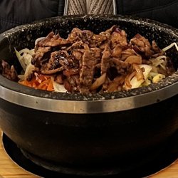 Ko Fusion - Enjoyed a Beef Bibimbap (Korean Rice Bowl). The rice was nice and crispy!