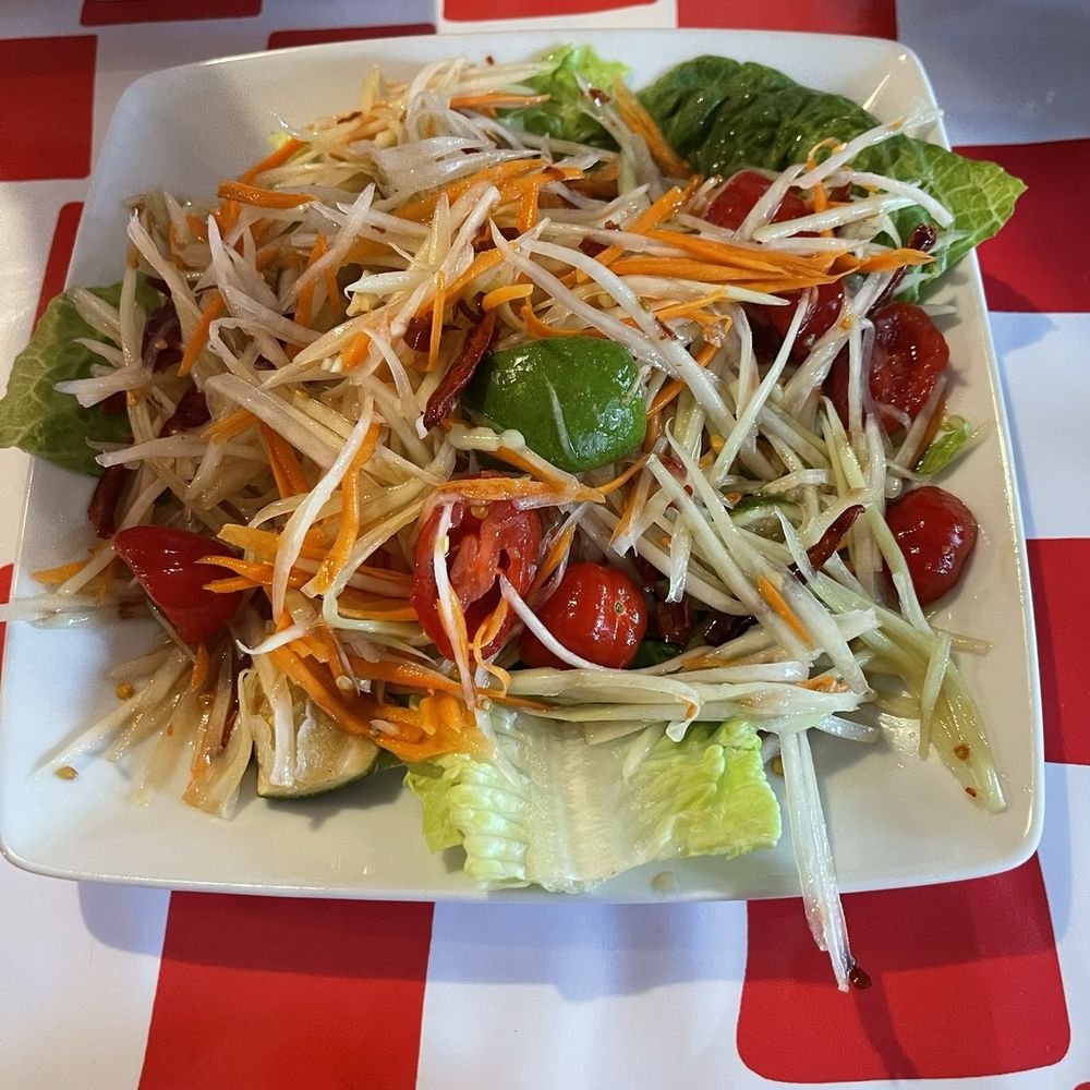 Thai Lao Restaurant - Papaya Salad Lao Style Spicy - Thai Near Me - Myrtle Beach, South Carolina Thai Lao Restaurant - Papaya Salad Lao Style Spicy - Thai Near Me - Myrtle Beach, South Carolina