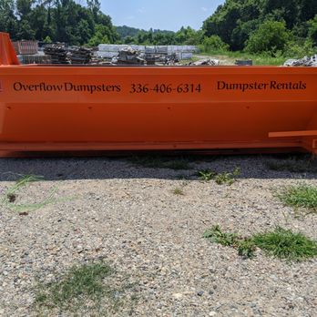 Overflow Dumpsters - 10 Yard - Dumpster Rental Near Me - Winston Salem, North Carolina