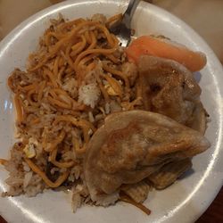 Hibachi Grill - Hibachi - Fried Rice with all Mein.