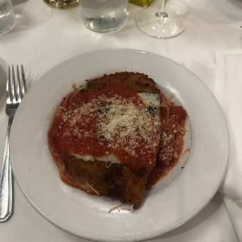 Capri - Chicken Scallopine Parmigiana, split in 2 - Italian Near Me - Indianapolis, Indiana