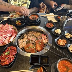 Mr Kim’s Korean BBQ - AYCE Spread