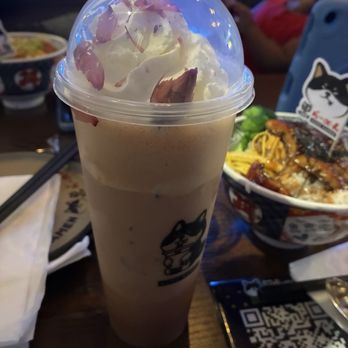 Kuro Ramen - Rose milk tea - Ramen Near Me - Chicago, Illinois Kuro Ramen - Rose milk tea - Ramen Near Me - Chicago, Illinois