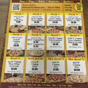 Little Sam's Pizza - Pizza Near Me - San Diego, California Little Sam's Pizza - Pizza Near Me - San Diego, California