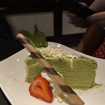 Feng Chophouse - Green tea layer cake - Sushi Bars Near Me - Hartford, Connecticut Feng Chophouse - Green tea layer cake - Sushi Bars Near Me - Hartford, Connecticut