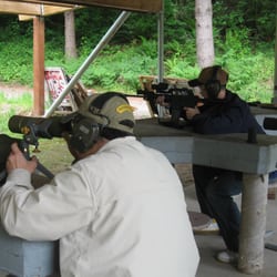 Tacoma Rifle & Revolver Club - Covered firing points at the main range where you can shoot from 25, 50, 100, and 200 yards.  At 300 & 600 yards during a match