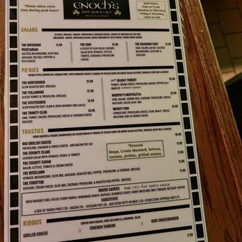 Enoch's Pub & Grill - Menu - American Near Me - Monroe, Louisiana
