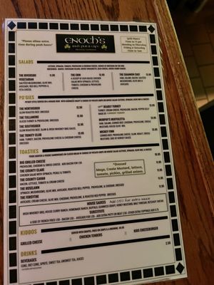 Menu photo 1 Enoch's Pub & Grill Monroe, LA