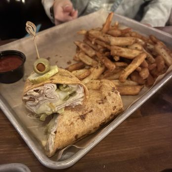 The Rooster Tavern - Diablo Turkey Wrap - American Near Me - Scottsdale, Arizona The Rooster Tavern - Diablo Turkey Wrap - American Near Me - Scottsdale, Arizona