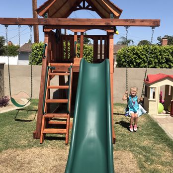 Swings N' Things - We absolutely love our set we purchased through Swings N Things! They made the entire process so easy! - Playsets Near Me Swings N' Things - We absolutely love our set we purchased through Swings N Things! They made the entire process so easy! - Playsets Near Me