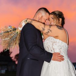 Nickajack Farms - Pretty sunset during the reception