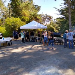 California Coastal Cleanup Day - After party, mmmmm Tomales Bay oysters.