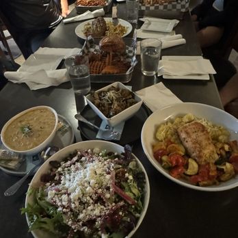Rotunda Brew Pub - RBP Salad House Seafood Chowder / Soup of the Day Chili Lime Salmon Blistered Brussels Pub Burger - New American Near Me - Hershey, Pennsylvania