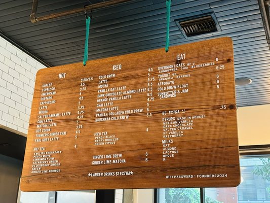 Menu photo 3 Local Coffee Founders San Antonio, TX