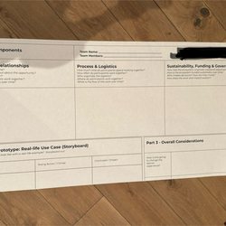 What FedEx Kinkos printed- the bottom half completely missing on all 10 posters.
