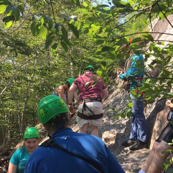 Acadia Mountain Guides Climbing School - Another break time. - Outdoor Gear Near Me - Bar Harbor, Maine