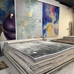 Outrageous Rugs - Left wall
