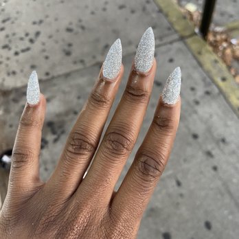 New Century Nail - 60$ gel fill in with glitter crystals from a pot for xmas - Nail Salons Near Me - Jamaica, New York New Century Nail - 60$ gel fill in with glitter crystals from a pot for xmas - Nail Salons Near Me - Jamaica, New York