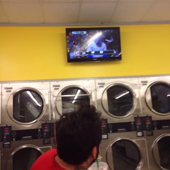 Joy Land Coin Laundry - Alex watching the mets game! The owner changed the channel so he could watch it. - Laundromat Near Me - Reseda, California Joy Land Coin Laundry - Alex watching the mets game! The owner changed the channel so he could watch it. - Laundromat Near Me - Reseda, California