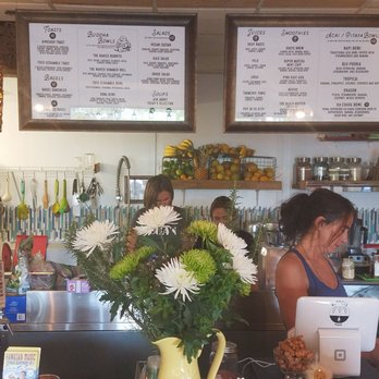 Aa Roots Maui - The menu and the manager - Vegan Near Me - Lahaina, Hawaii