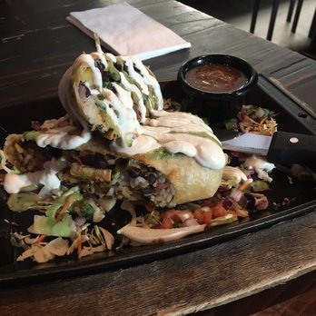 Nacho Daddy - Vegan impossible Chimichanga - New American Near Me - Las Vegas, Nevada
