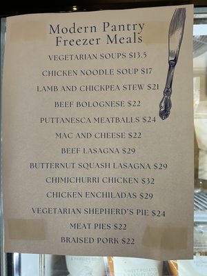 Menu photo 2 The Modern Pantry West Vancouver, BC