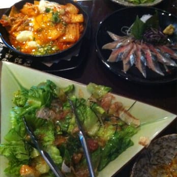 Kiraku - Sashimi salad, buta kim, sashimi plate - Tapas/Small Plates Near Me - Berkeley, California Kiraku - Sashimi salad, buta kim, sashimi plate - Tapas/Small Plates Near Me - Berkeley, California