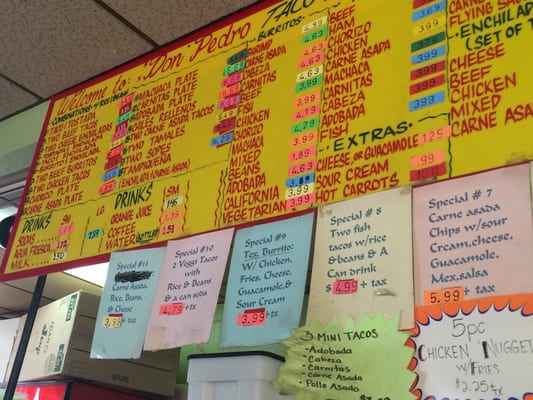 Menu photo 8 Don Pedro Taco Shop Chula Vista, CA Menu photo 8 Don Pedro Taco Shop Chula Vista, CA