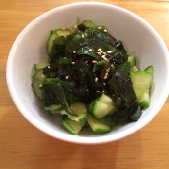 Ramen Kazama - Wakame kyuri - cucumber seaweed salad - Ramen Near Me - Minneapolis, Minnesota Ramen Kazama - Wakame kyuri - cucumber seaweed salad - Ramen Near Me - Minneapolis, Minnesota