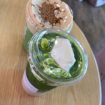 Gotcha Tea - Biscoff matcha and Matcha Einspanner - Bubble Tea Near Me - San Diego, California