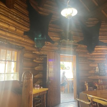 Log Cabin Cafe - Walls - Cafes Near Me - Silver Gate, Montana