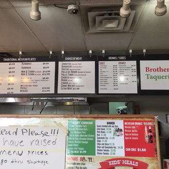 Brothers Taqueria - Menu - Mexican Near Me - New Brighton, Minnesota Brothers Taqueria - Menu - Mexican Near Me - New Brighton, Minnesota