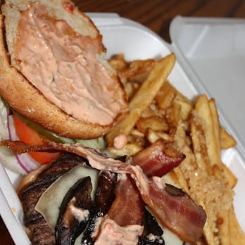 J D Slinger's Steakhouse - portobello supreme burger - Steakhouses Near Me - Fallon, Nevada J D Slinger's Steakhouse - portobello supreme burger - Steakhouses Near Me - Fallon, Nevada
